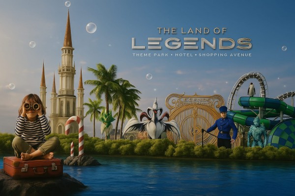 The Land of Legends Theme Park Antalya – Legendary Fun & Adrenaline